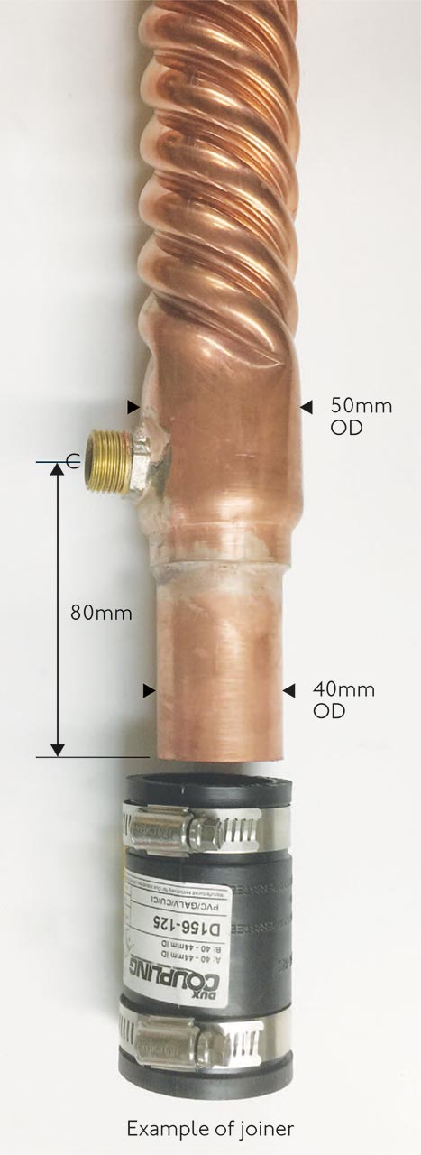 Showerex Connection Measurements